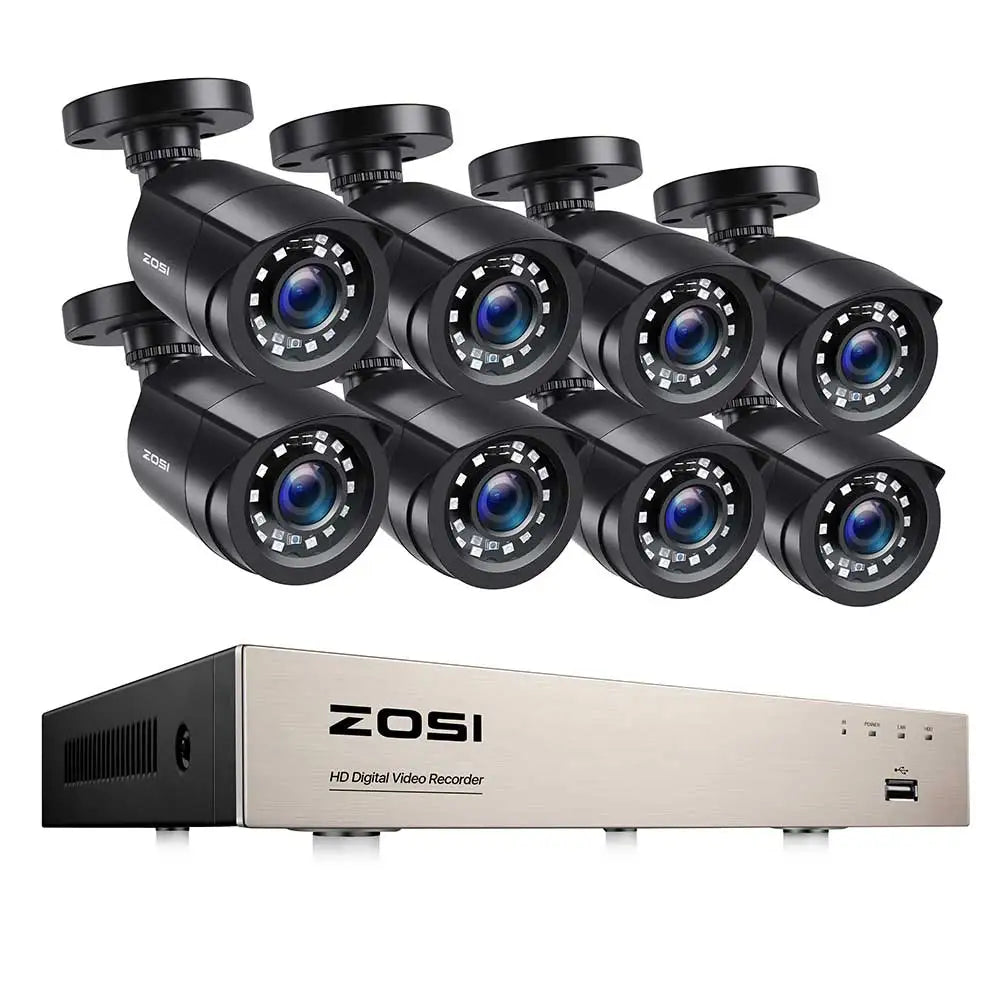 ZOSI 3K Lite AI Vehicle Detection 8CH DVR CCTV System