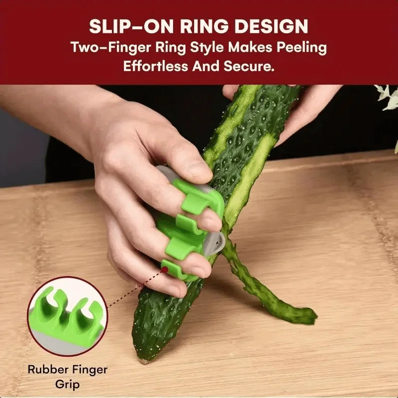 Stainless Steel Vegetable Peeler Set For Kitchen Prep And Camping