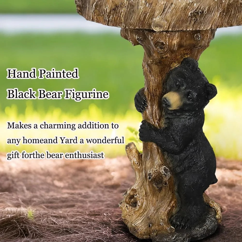 Outdoor Resin Bird Bath Stand For Garden Decoration