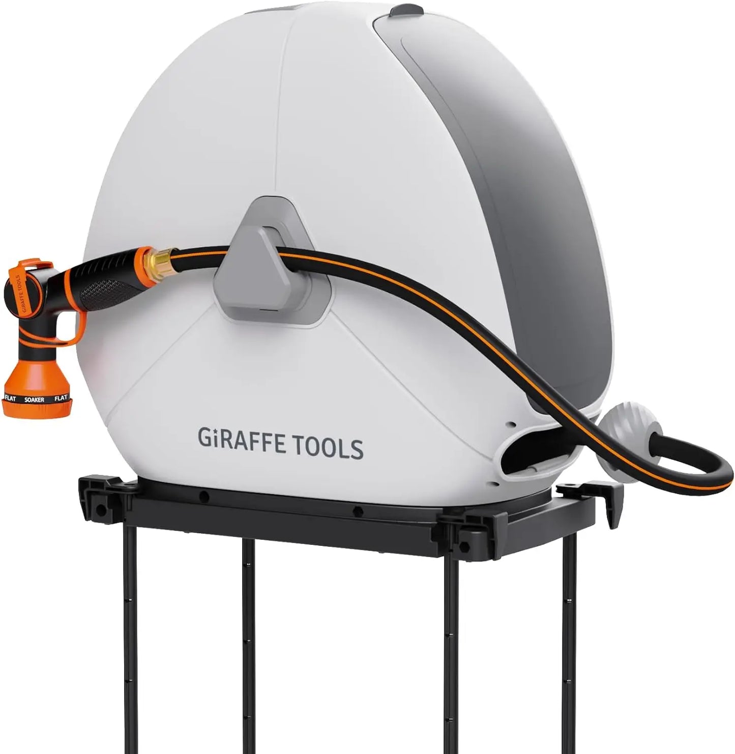 Giraffe Tools Retractable Hose Reel Auto Rewind With Lock