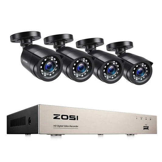 ZOSI 3K Lite AI Vehicle Detection 8CH DVR CCTV System