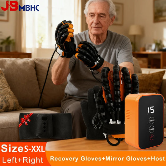 Rechargeable Stroke Rehabilitation Robot Gloves JBMBHC For Hemiplegia