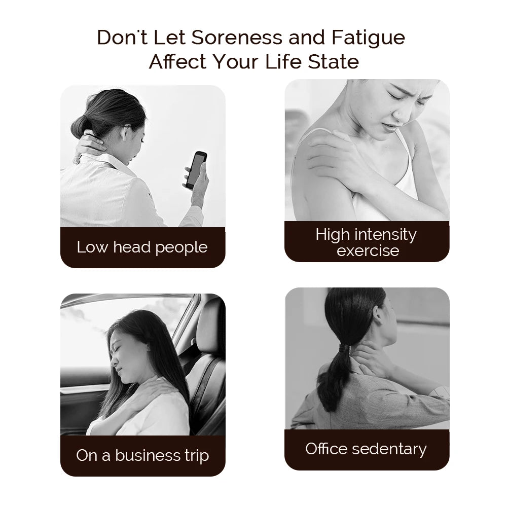 Foreverlily Bionic Neck Massager With Back And Shoulder Kneading