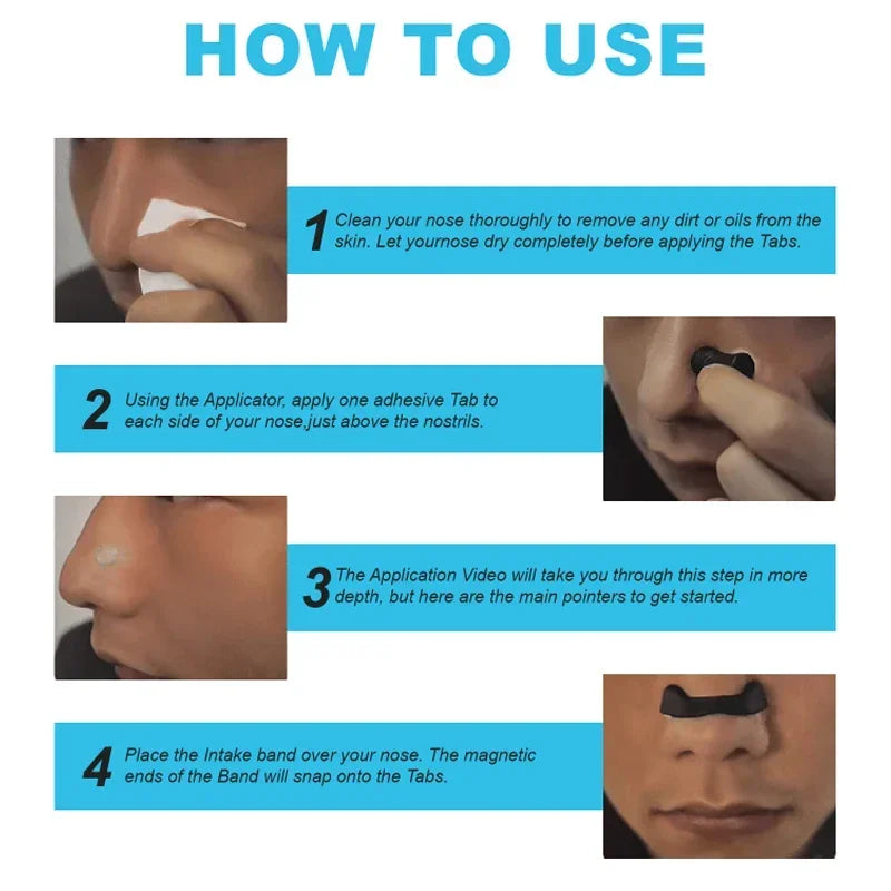 Magnetic Nasal Dilator Starter Kits For Snoring Reduction