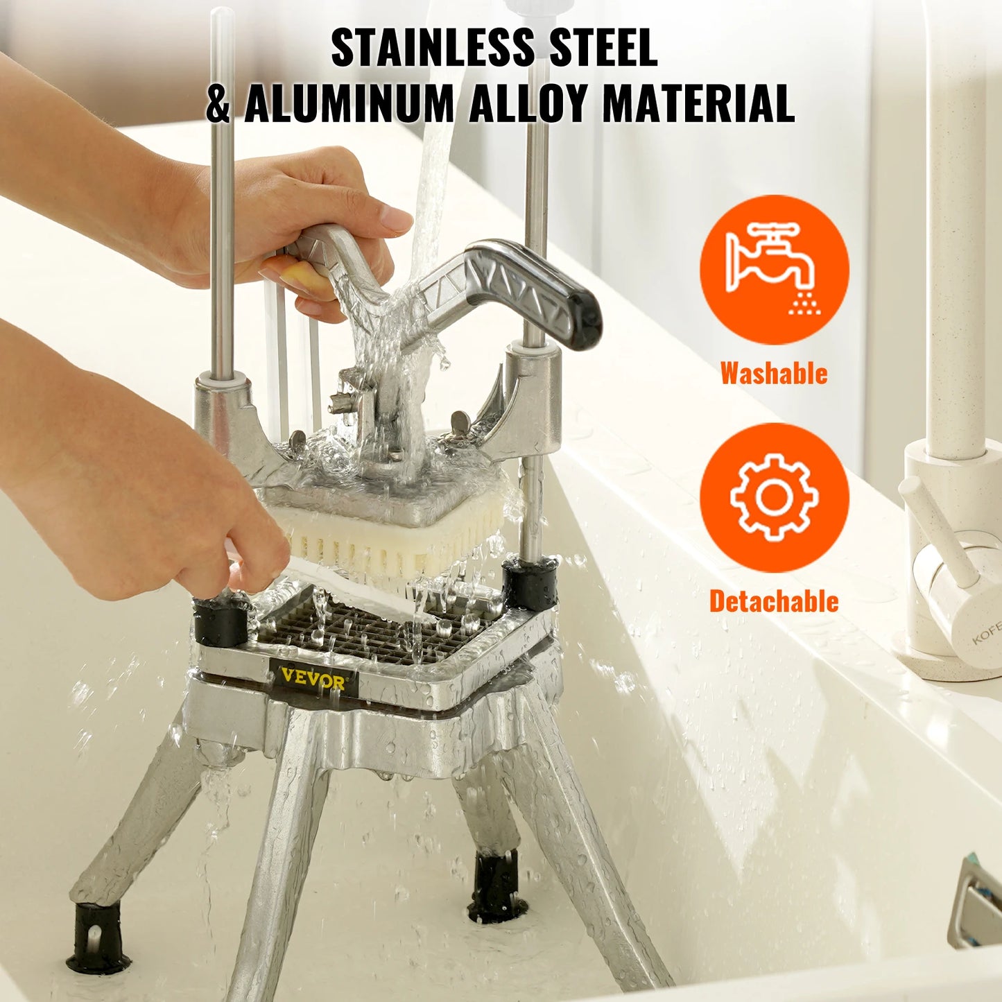 VEVOR Heavy Duty Food Dicer and Cutter Stainless Steel