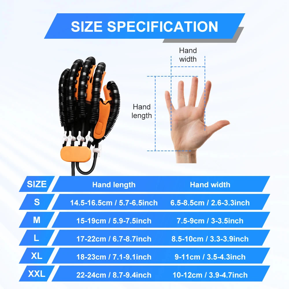 Rechargeable Stroke Rehabilitation Robot Gloves JBMBHC For Hemiplegia