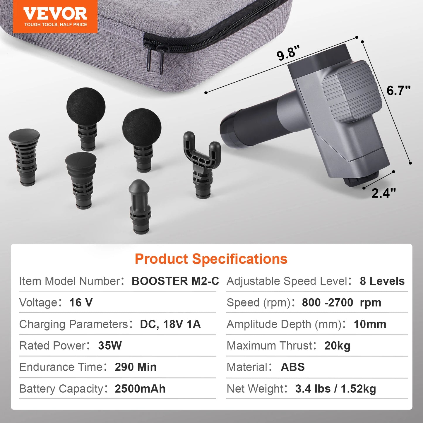 SucceBuy Deep Tissue Percussion Massage Gun For Athletes