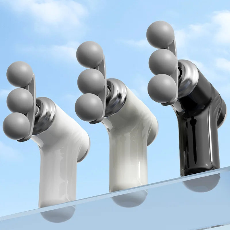 Triple Mini Fascia Gun With 6 Modes For Body Massage