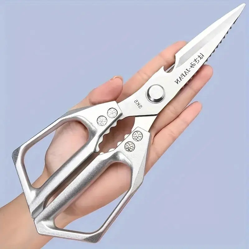 Heavy Duty Stainless Steel Meat Scissors For Bone Cutting
