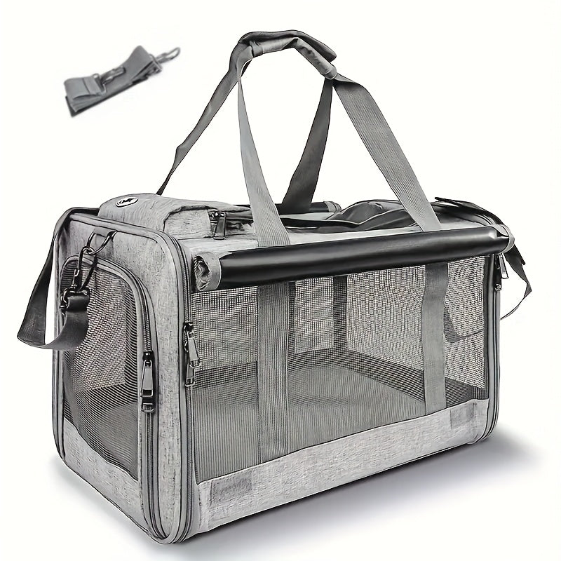 Airline Approved Soft-Sided Pet Carrier for Cats and Small Dogs